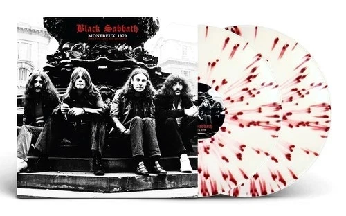 BLACK SABBATH, MONTREUX 1970 + BBC, SPLATTER COLORED VINYL 2LP, GATEFOLD JACKET