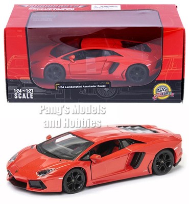 2011 Lamborghini Aventador 1/24 Scale Diecast Model - Showcasts - Orange w/ BOX