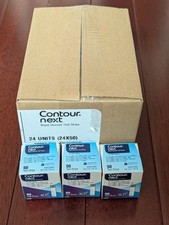 1350 Contour Next Blood Glucose Test Strips 27 boxes of 50  1000 Lancets NIB