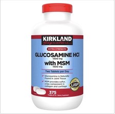 Kirkland Signature Glucosamine with MSM, 375 Tablets