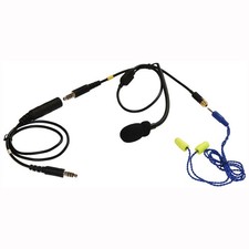 IntaRace Driver Communication Kit Inc in Ear Speakers, Microphone, Leads