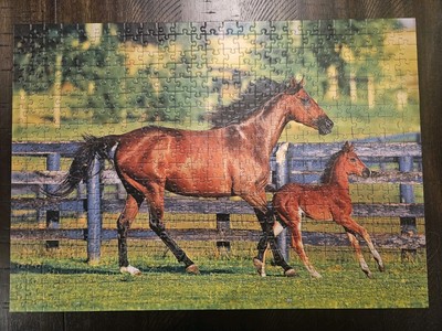 Trefl 500 Pc. Jigsaw Puzzle Foal's First Steps - Made In Poland
