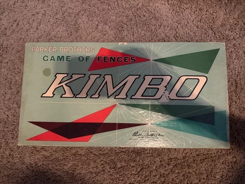 Vintage 1960 KIMBO Game Of Fences Board Game Parker Brothers Complete In Box