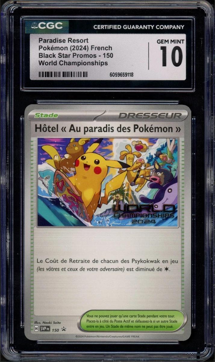 wcs 2024 パラダイスリゾート BGS9.5 FINALIST Paradise Resort Pokémon TCG Cards for sale | eBay