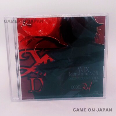 Ys IX 9monstrum Nox Sound track Mini Ys 9 Code:Red soundtrack Japanese NEW