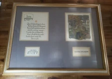 Gustave Baumann June Woodcut From All The Year Round. Framed and Matted. 