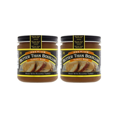 Better than Bouillon Premium Turkey Base, Made with Roasted Turkey, 38 Servings 
