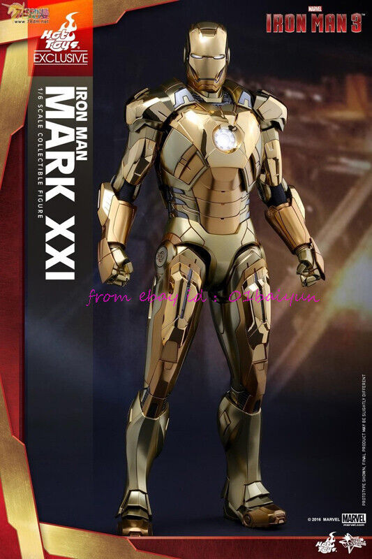 Hot Toys Mms341 1/6 Iron Man 3 Midas Mark Xxi (Gold Chrome Hot Toys Mms341 1/6 Iron Man 3 Midas Mark Xxi (Gold Chrome