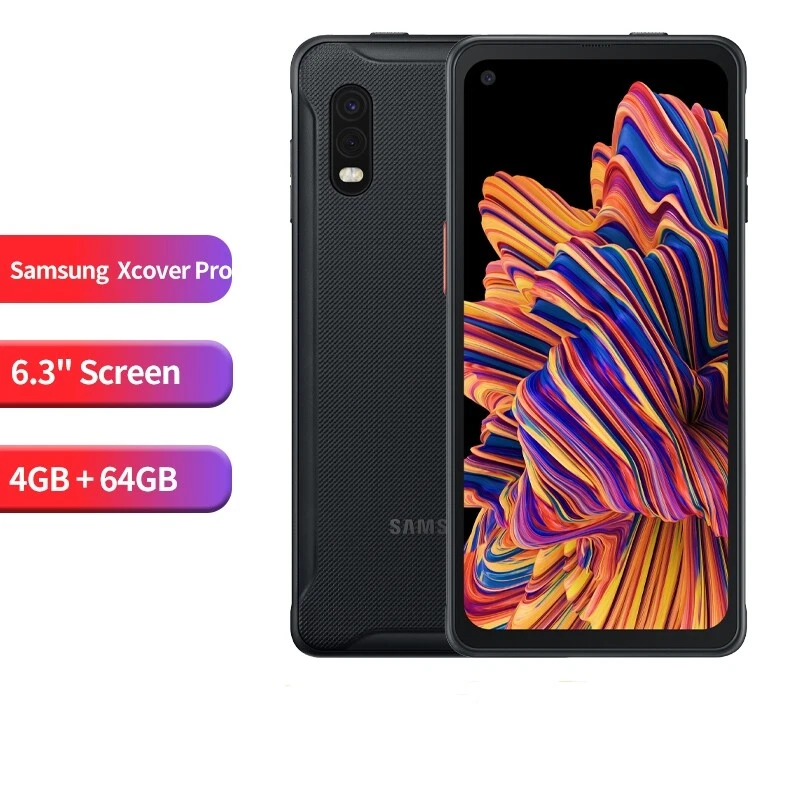Samsung Galaxy XCover Pro SM-G715U1- 64G -Unlocked (Dual-SIM) 4G