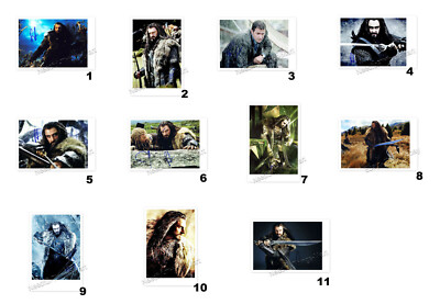 Richard Armitage alias Thorin aus Der Hobbit - Autogrammfotokarten zur Auswahl