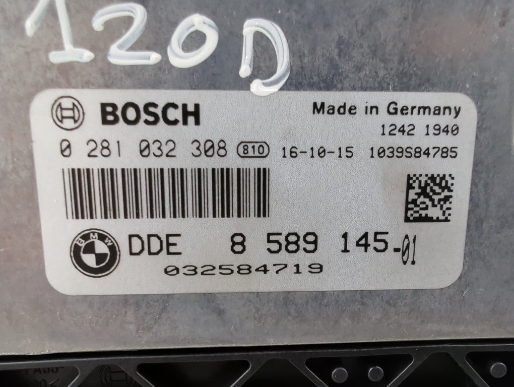 2016 BMW 1 Series 2.0 Diesel 8589145 Engine ECU for sale online | eBay