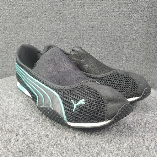 puma black ballet flats