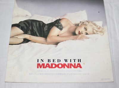 In Bed With Madonna 1992 Promo Poster Calendar Japan Rare | eBay