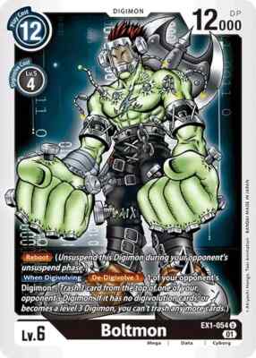 Boltmon EX1-054 U Classic Collection Digimon TCG