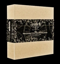 Graphic45 KRAFT DECONSTRUCTED TRIFOLD WATERFALL FOLIO ALBUM scrapbooking
