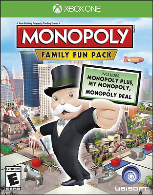 Monopoly Family Fun Pack (Microsoft Xbox One, 2014)