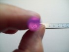 Set of Nd:glass laser rod 5x80 mm and matching size Xe flashlamp, new, vintage  — photo 6