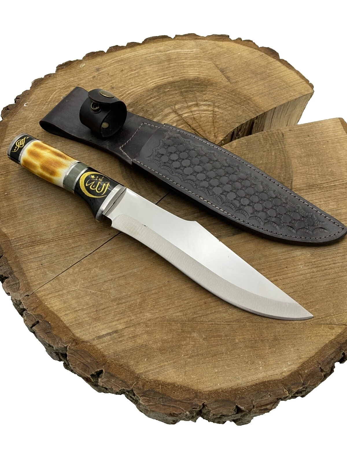 Horn Handle Collectible Modern Bowie Knives Fixed Blade Knives