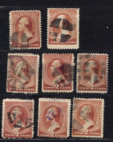 US Collection Fancy Cancels SC # 210 Banknote 1883