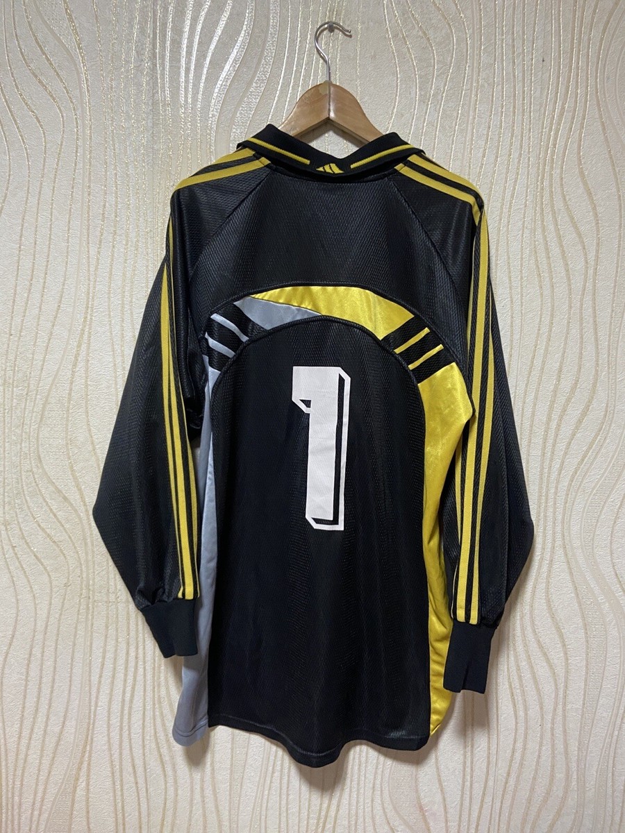 ウェア 2000s ADIDAS football goalkeeper shirt 2000s ADIDAS TEMPLATE GOALKEEPER FOOTBAL SHIRT SOCCER JERSEY