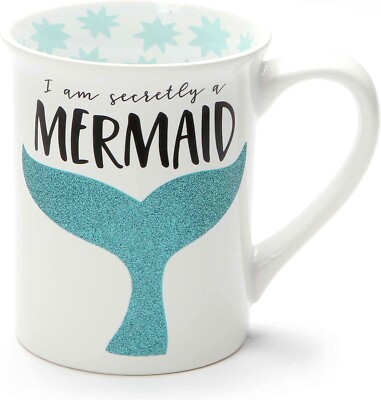 Our Name is Mud - Secret Mermaid Glitzer Tasse - I need my vitamin sea