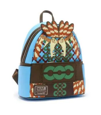 Disney Parks Loungefly Marvel Black Panther Wakanda Forever Mini Backpack NWT 99773-1.jpg main image 4