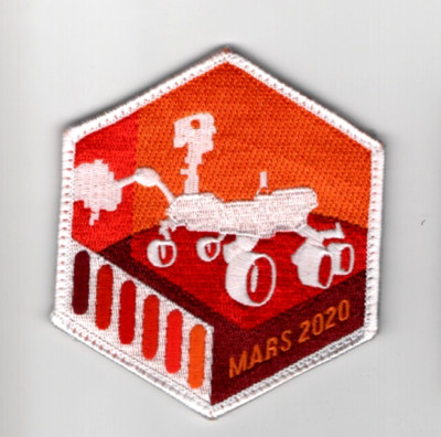 Nasa Mars 2020 Gelandet 2/18/2021 Jezero Crater Vêlkrö Patch: Ausdauer Rover