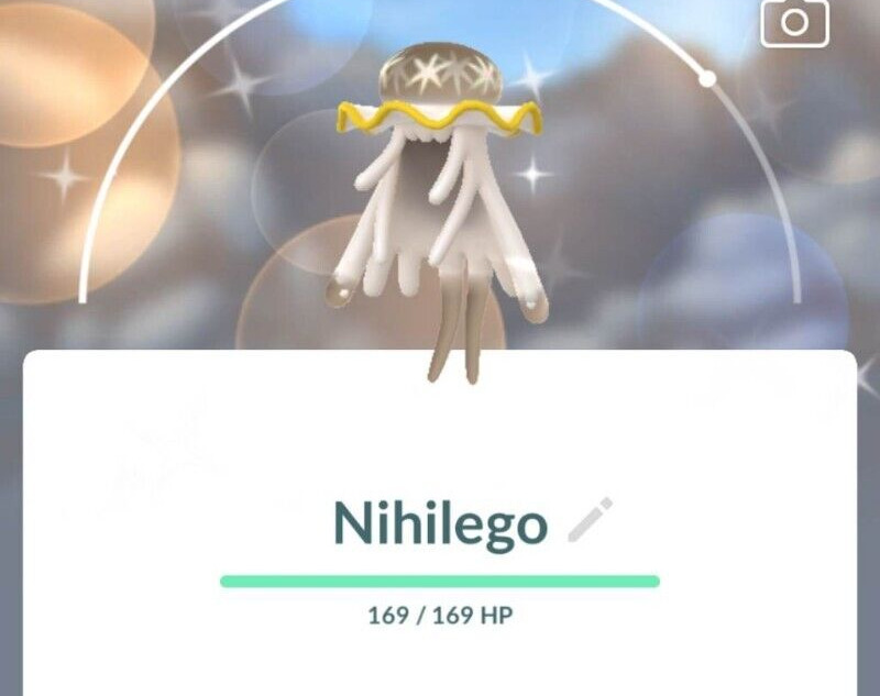 Shiny Nihilego (ウツロイド) Ultra Beast✨ Pokemon GO ✨Registered or 30dayUltra  Friends