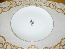 Vintage Fukagawa Arita China 6 1/4" Plate Hand Painted Silver Wheat 928 