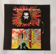 Vintage 1996 Zombie No Flesh Will Be Spared Promo Stickers Windows 95 ZPC Unused