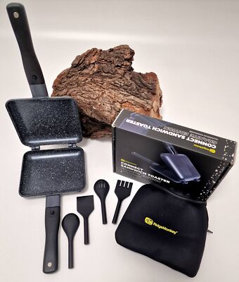 RidgeMonkey Connect Sandwich Toaster Granite Edition Standard Compact Pfanne