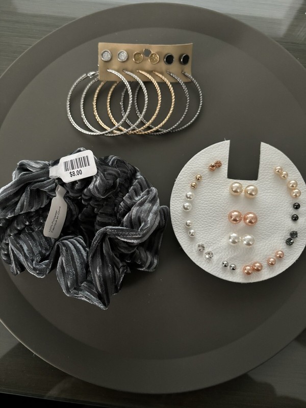 NWT Free People Scrunchie & Earring Sets