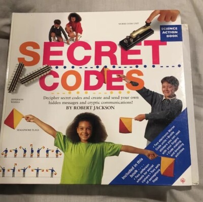 SECRET CODES Morse Code Units Science Action Book By Robert Jackson ...