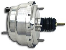 8 Dual Diaphragm Chrome Power Brake Booster Universal Chevy Gm Street Rod Truck