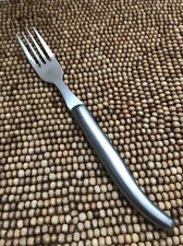 France Laguiole 18/10 Stainless Brushed Hollow Curved Tip DINNER FORK 8.75"