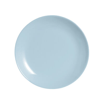 Dessertteller Kuchenteller Luminarc Diwali 19 cm Blau Glas Teller