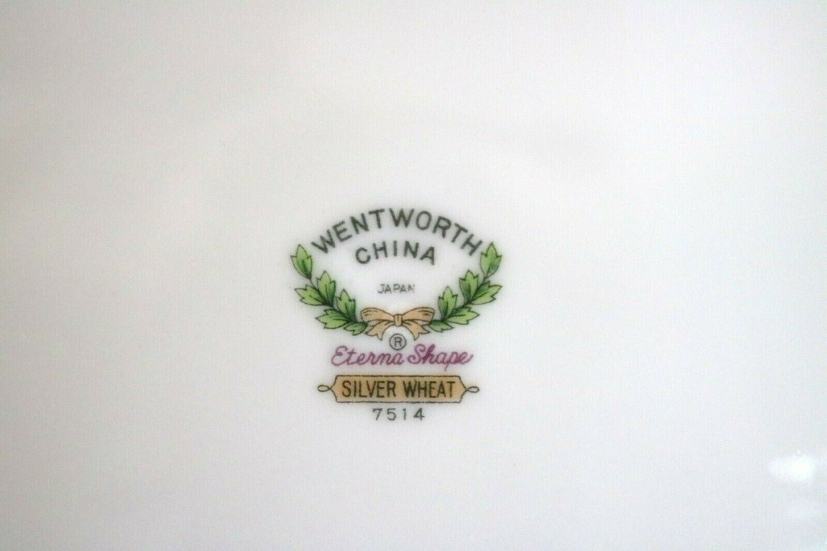 純銀　銀杯 Wentworth China - SILVER WHEAT - 7514 - Japan - Coffee Cups & 6