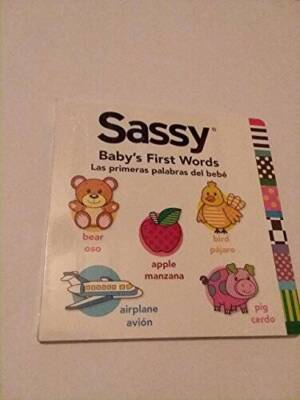 Sassy Baby's First Words Las primers palabras del bebe - Board book - GOOD