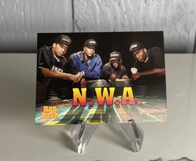 1991 Rap Pack NWA Eazy E & Dr. Dre. Rookie Rc Card -