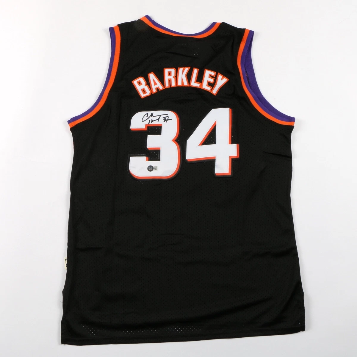 Charles Barkley Signed 76ers Jersey (Beckett COA)