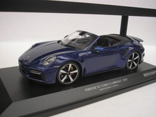 PORSCHE 911 TURBO S CONVERTIBLE 2020 BLUE MET...
