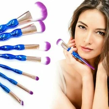 Exotic Beauty Cosmetic Brush Set (7-Piece)