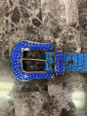 black and blue bb simon belt