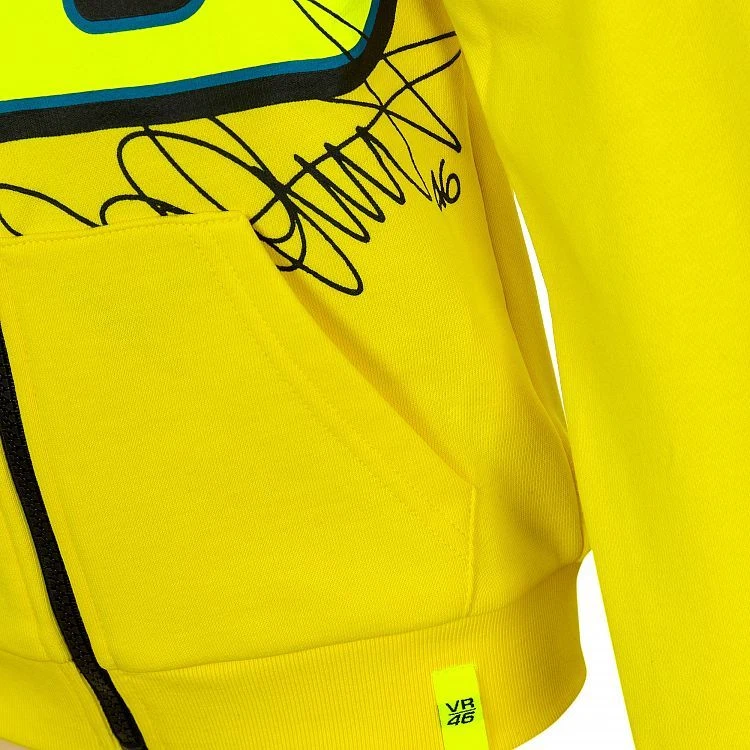 VR46 Ufficiale Valentino Rossi Hoddie Bambino VRKFL 308001