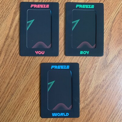 US SELLER] TXT Chaos Chapter Freeze Weverse Preorder Benefit