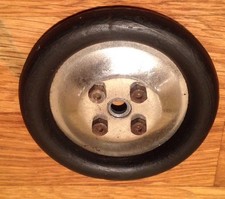 4 Petits écrous pour roue Châssis démontable B14 Jouets Citroen BB14