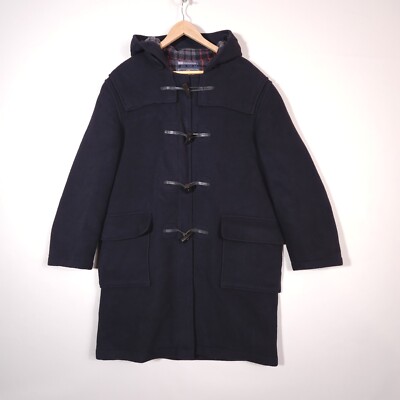 Navy Blue Coat Navy Gloverall Duffle Coat Canada Vintage Gloverall