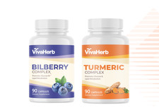 Bilberry extract capsules