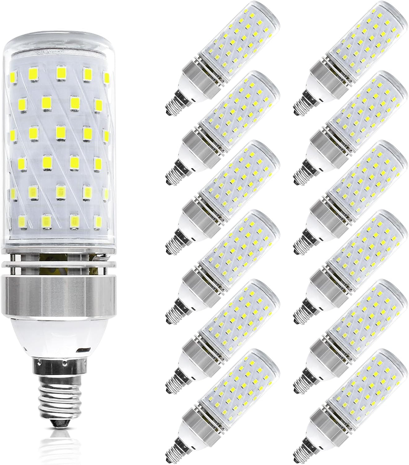 Super Bright E12 LED Bulbs, 16W 1500LM E12 Bulb, Nature White 4000K Lights, CRI8
