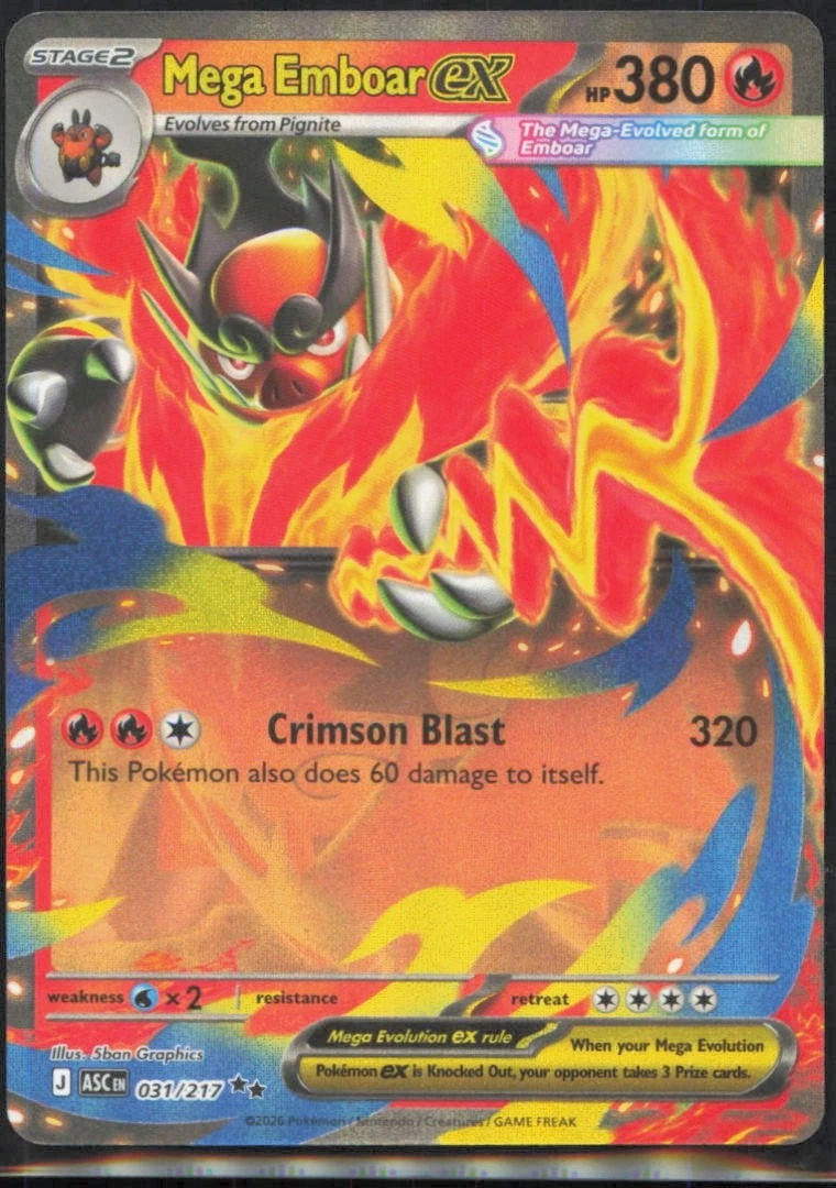 Emboar Ex Pokémon TCG Cards for sale | eBay